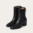 Gerev Boots, glossy black
